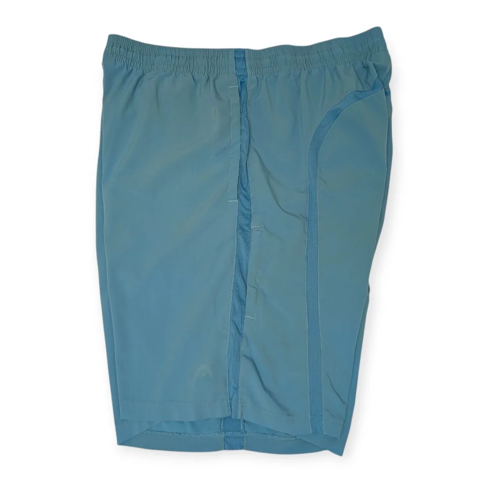 HEAD Sport Shorts 9-Inch Inseam Aqua Blue Green Large
